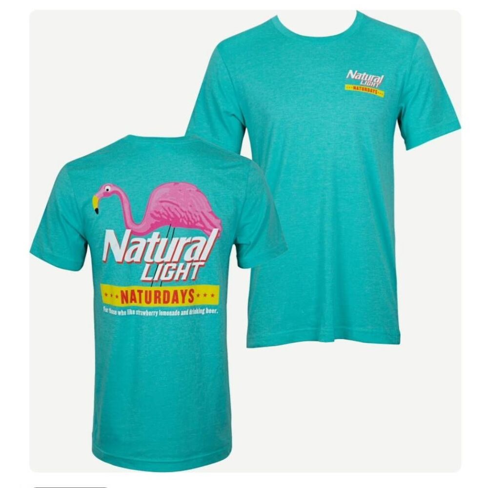 Natty Naturdays Green Natural Light Men's Tee Shirt